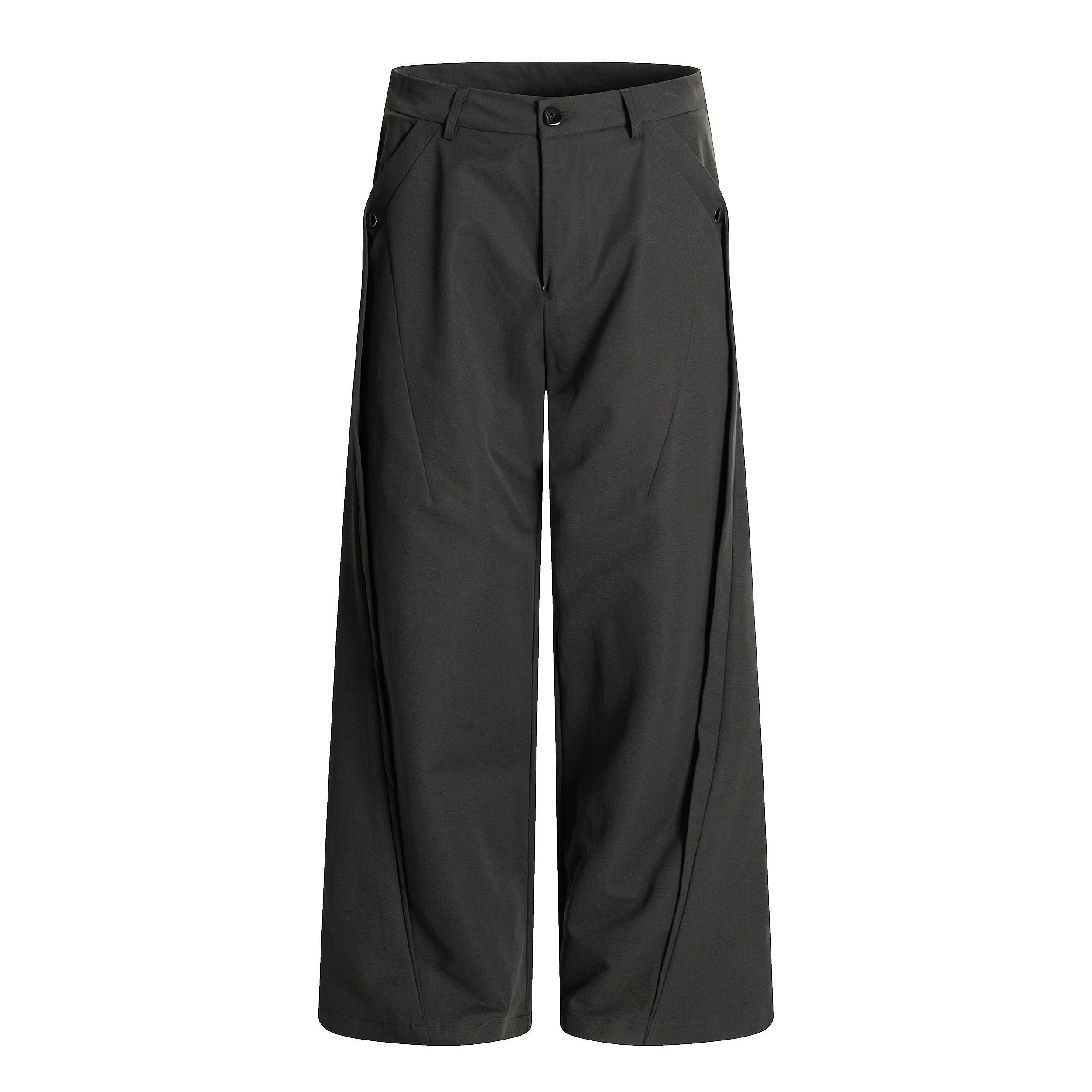 Omirad Structured Wide-Leg Trousers | Bold Street Tailoring