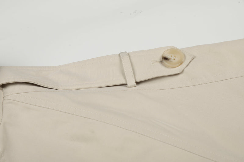 Utility Stand Collar Cropped Jacket | 100% Cotton