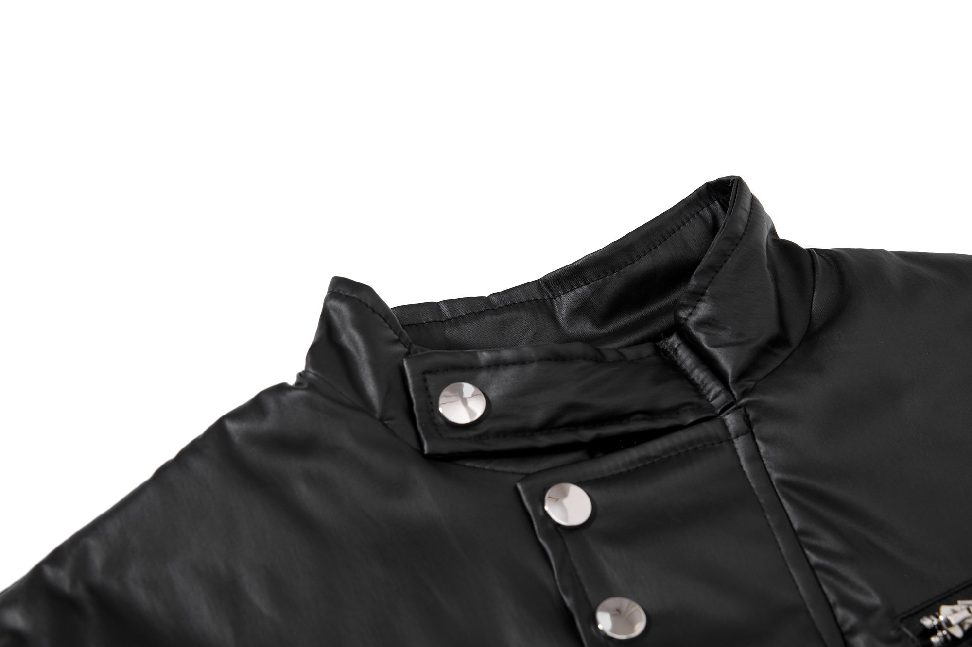 Omirad Dual-Zip PU Bomber Jacket | Moto Street Style
