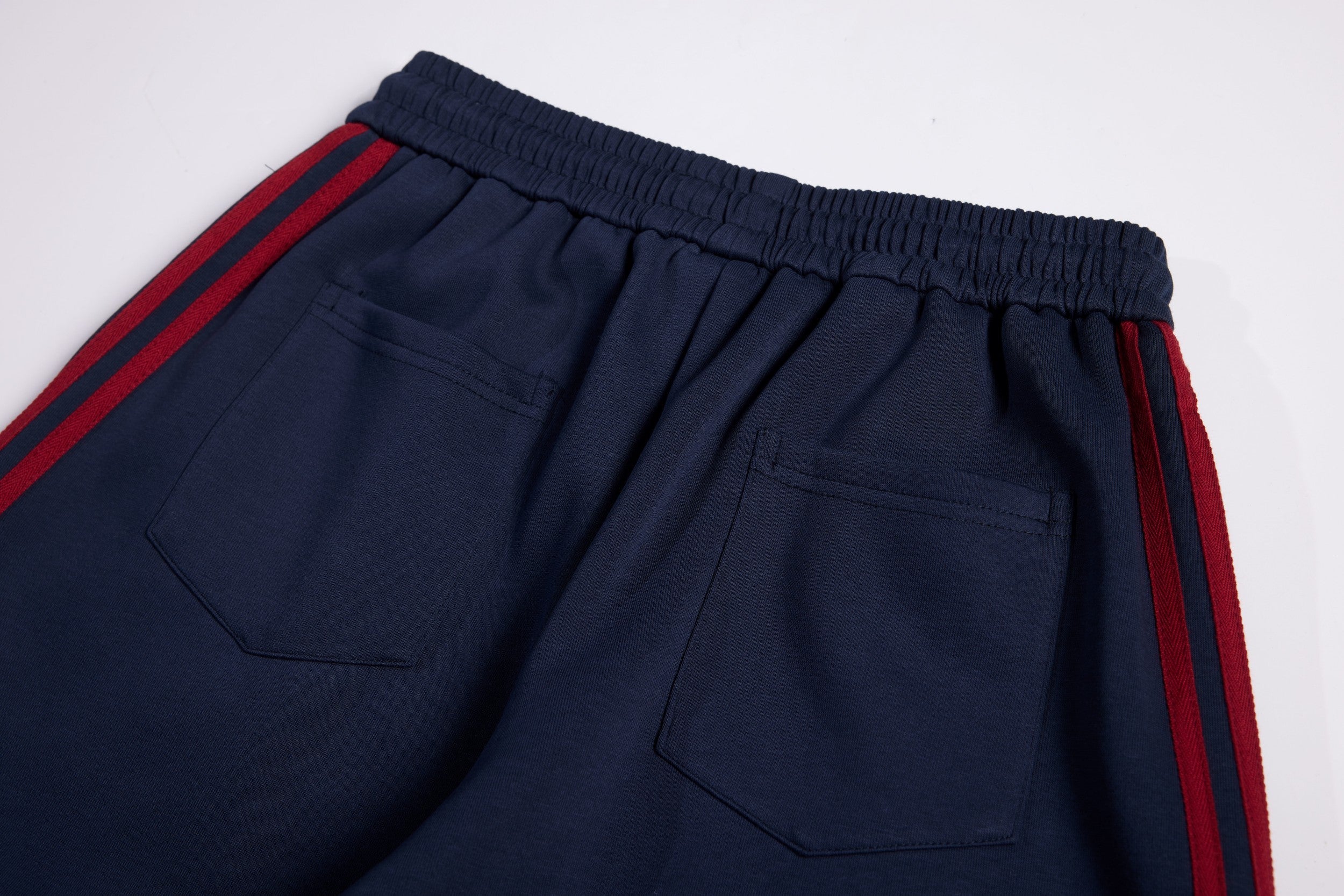 Retro College Badge Wide-Leg Sweatpants | Varsity Streetwear