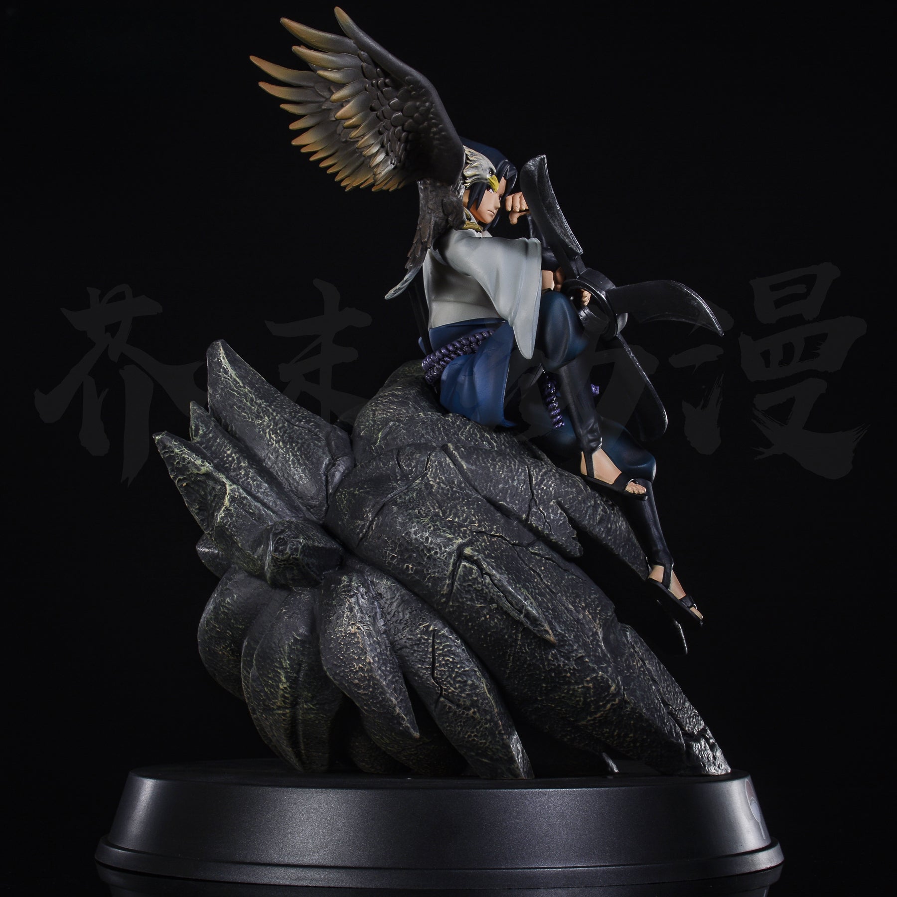 Sasuke Uchiha动作图-35厘米|Premium PVC with Eagle&amp;Sword