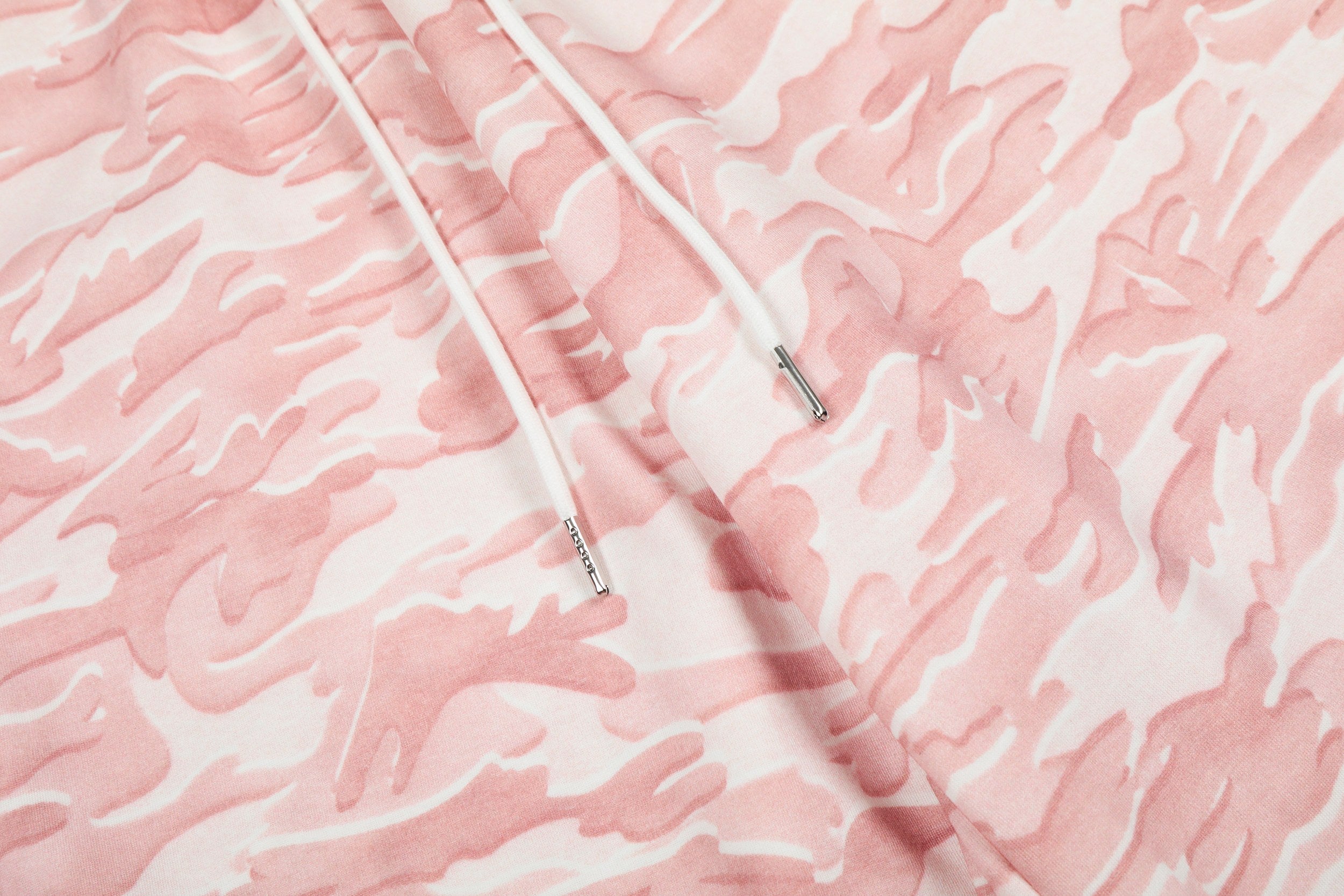 Pink Camo Wide-Leg Sweatpants | Oversized Streetwear Pants