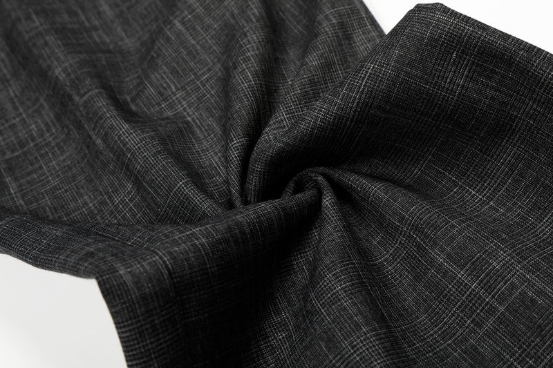 Omirad Textured Pleated Wide-Leg Trousers | Tailored Fit