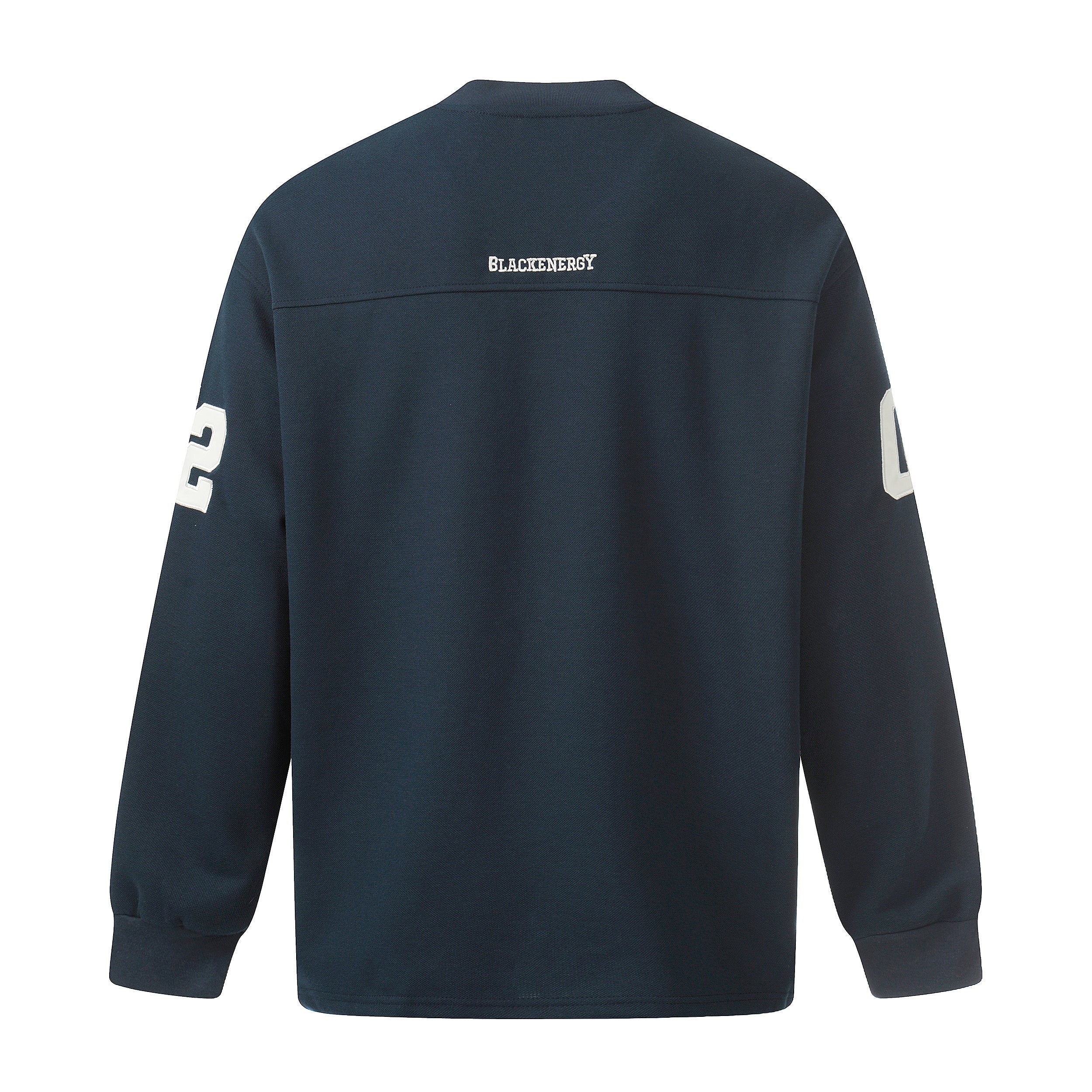 Varsity Number Graphic Long Sleeve Tee | Athletic Streetwear