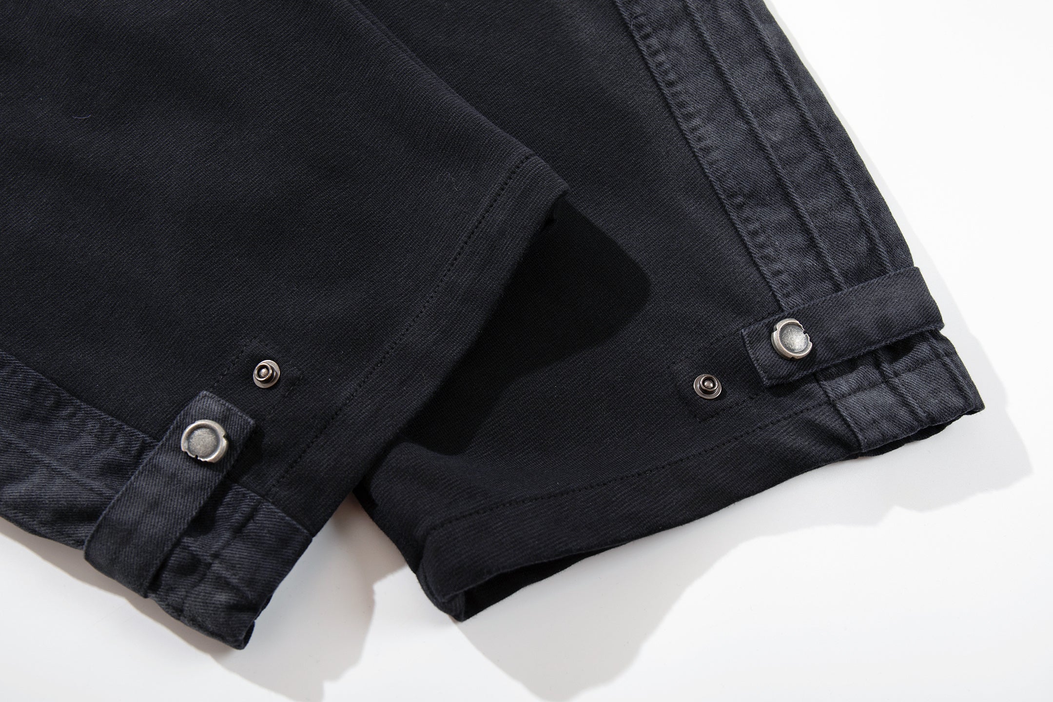 Omirad Utility Panel Barrel Pants | Black Streetwear