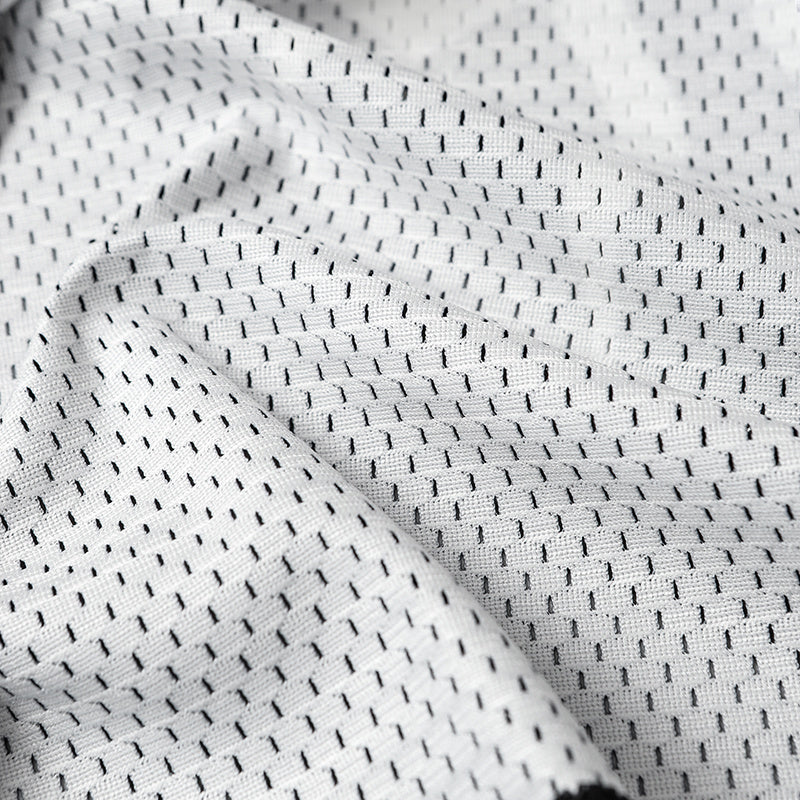 Solar Emblem Graphic Football Jersey | Street Style Mesh Top