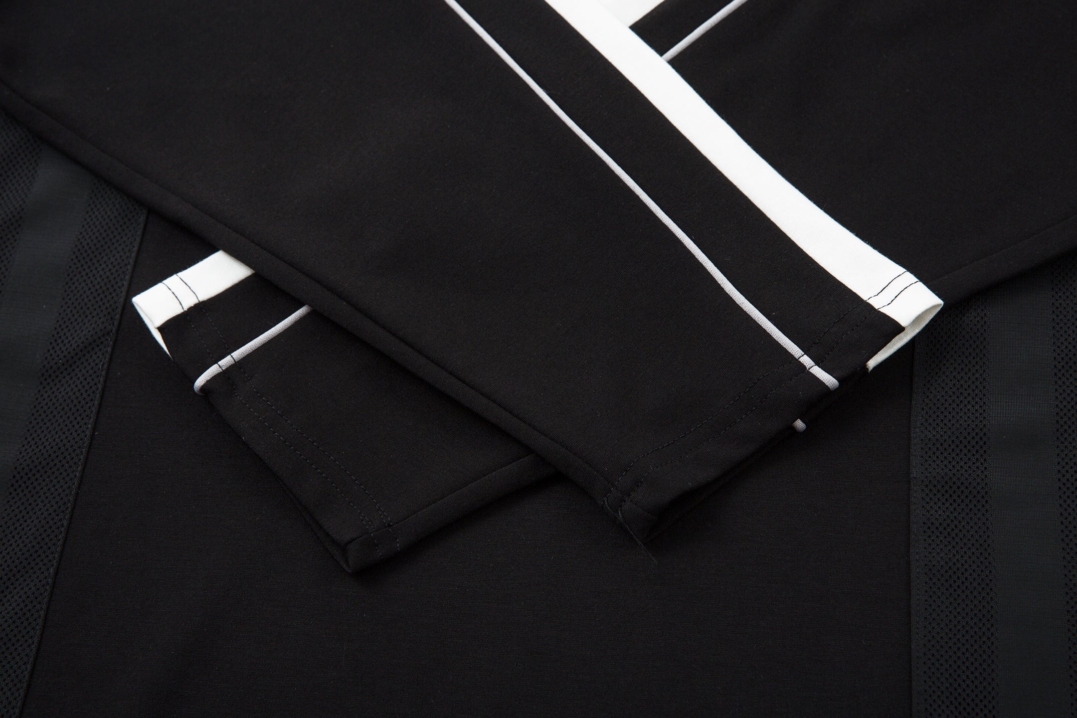 ABF Contrast Panel Raglan Long-Sleeve Top | Streetwear