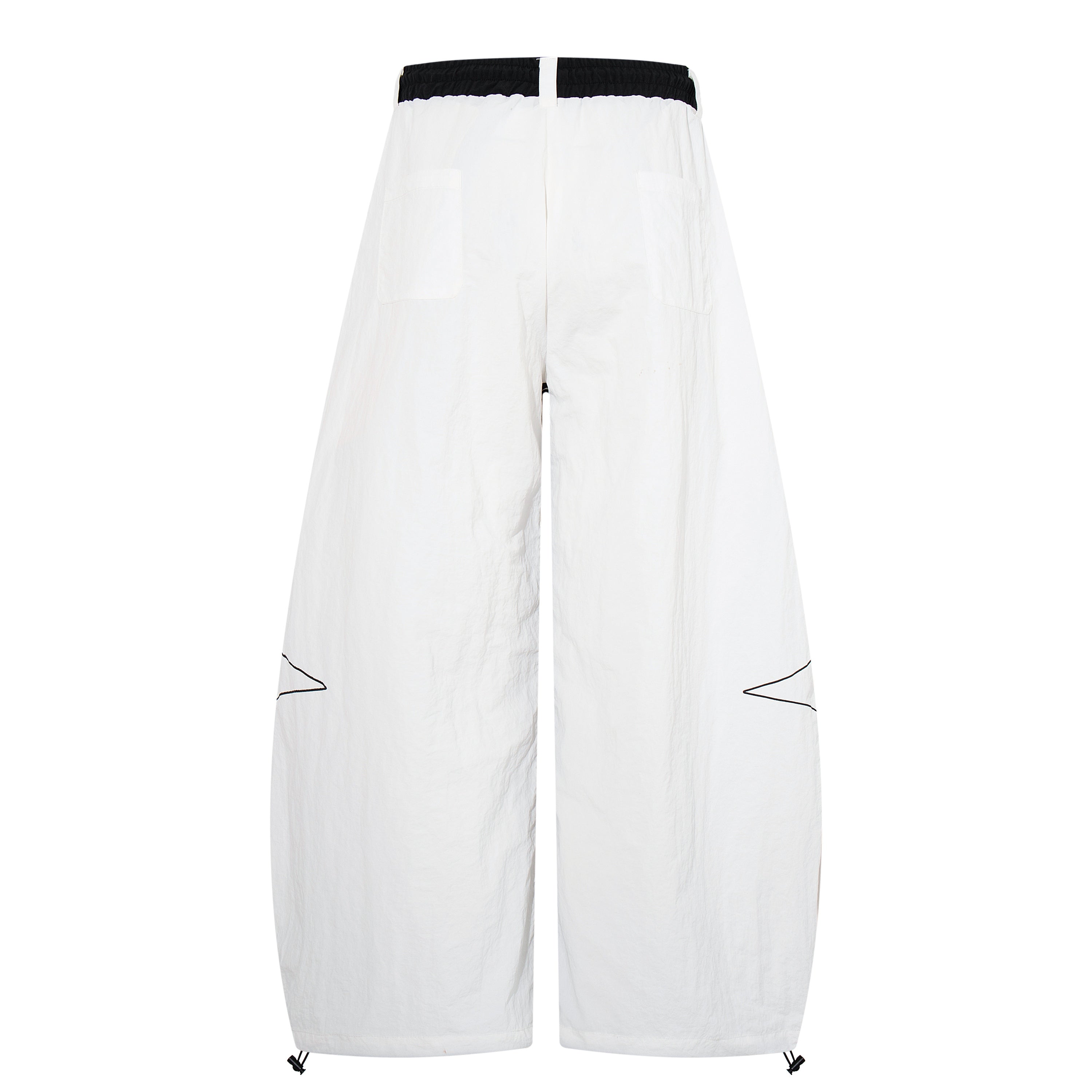Omirad Starline Wide-Leg Track Pants | Star Graphic Streetwear