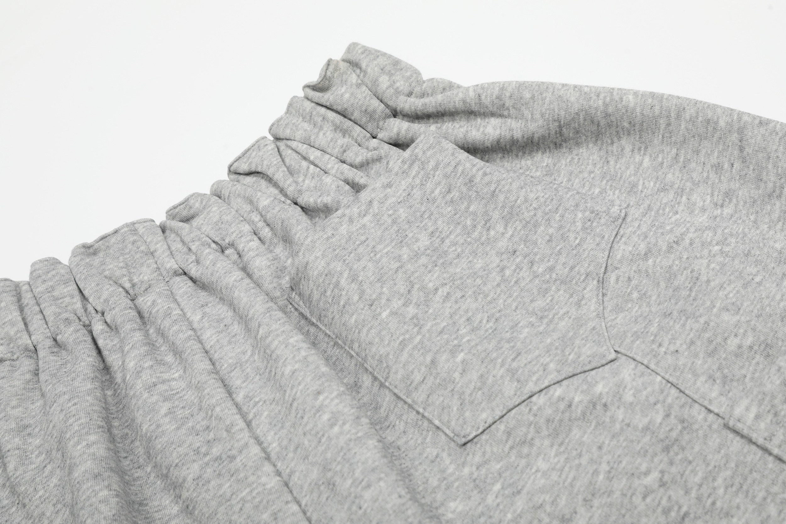 Omirad Minimal Lounge Wide Shorts | Oversized Cotton Shorts