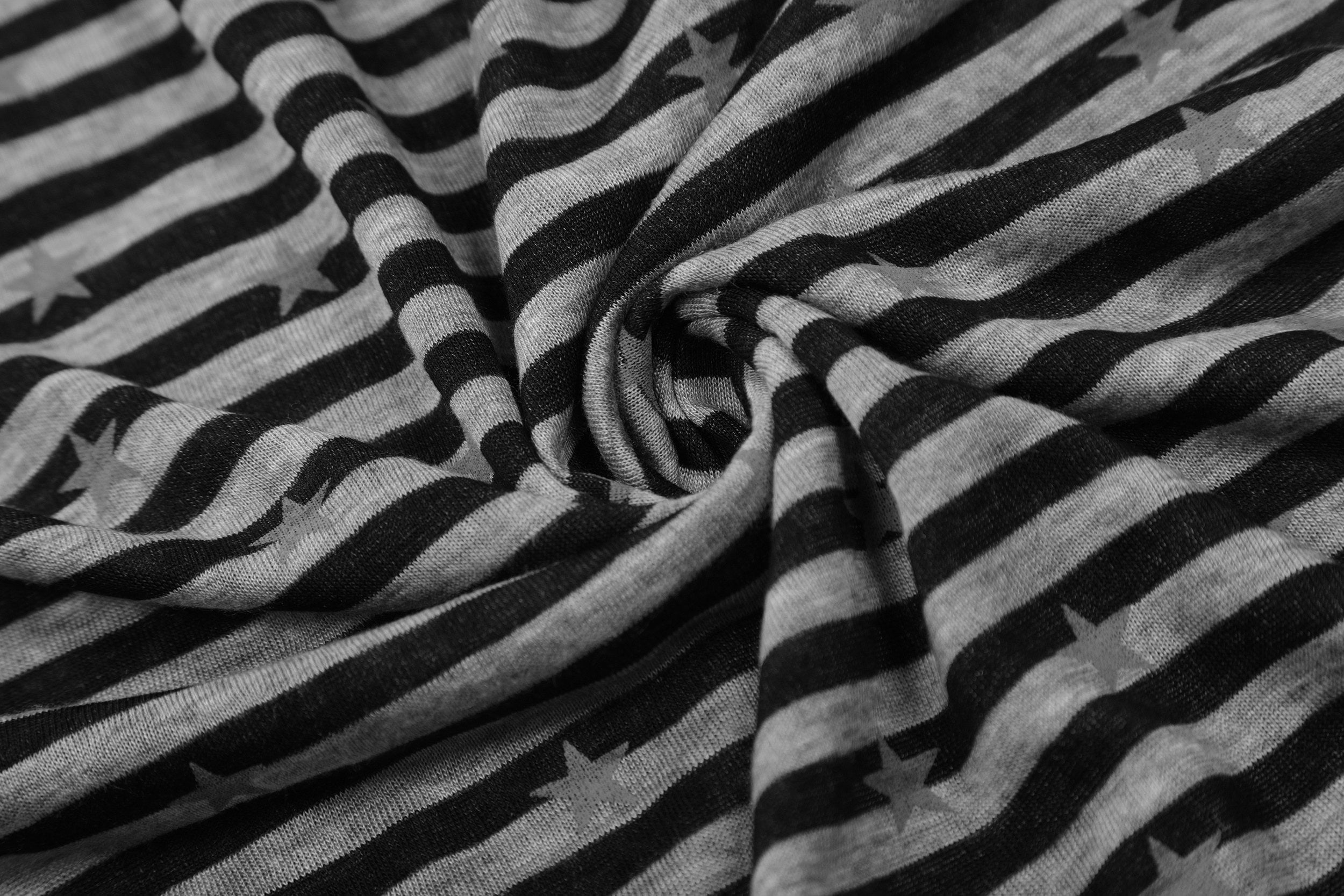 Omirad Star Stripe Long Sleeve Polo | Streetwear Polo Shirt
