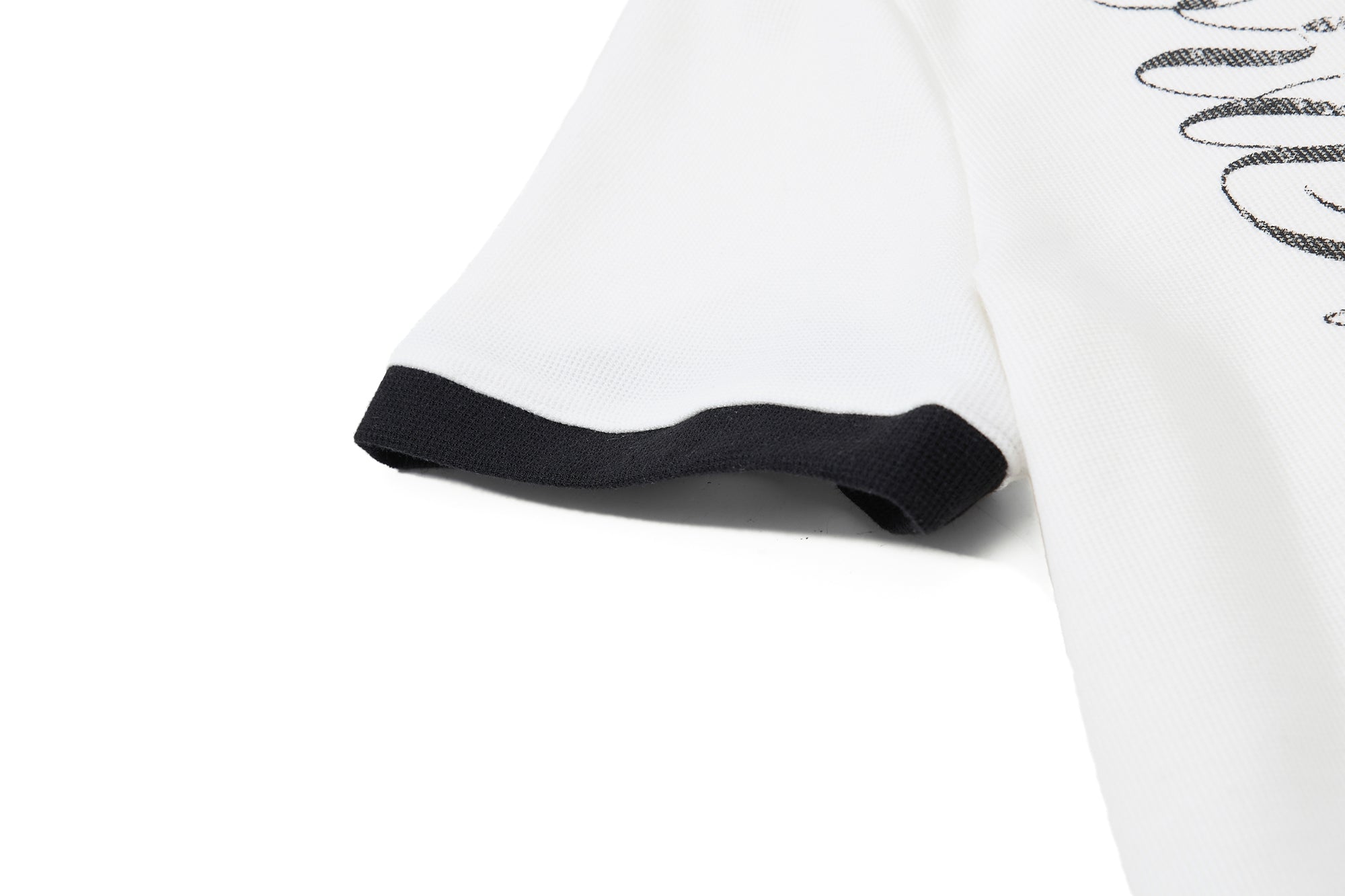 Gothic Star Skull Polo Shirt | Contrast Collar Streetwear