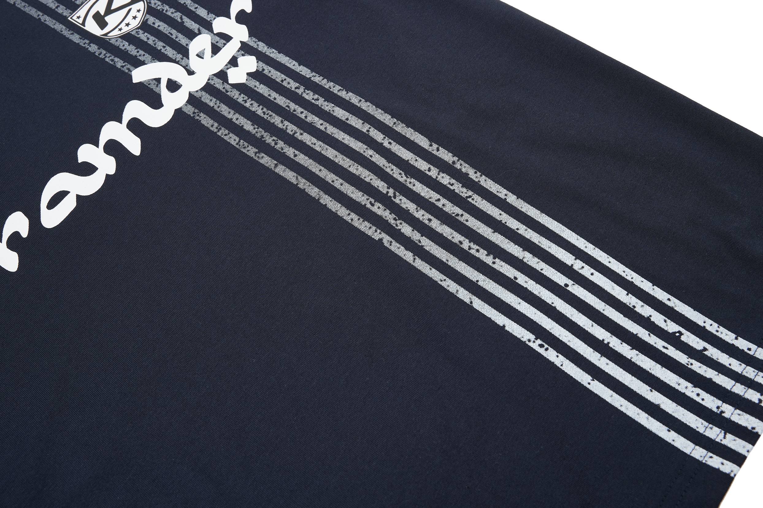 Foramder Velocity Line Sport Tee | Stripe Graphic T-Shirt