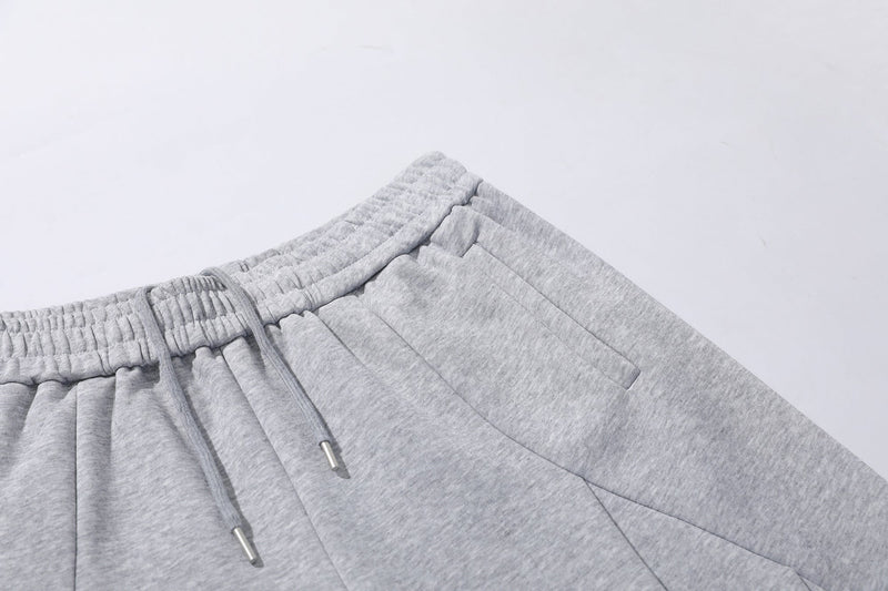 Sculpted Wide-Leg Sweatpants | Balloon Silhouette Streetwear