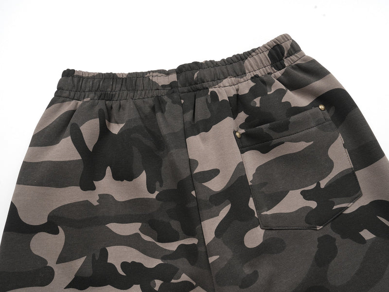 Omirad Camo Wide-Leg Track Pants | Tactical Streetwear