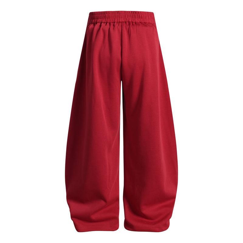 Fairfocus Flame Wrap Wide-Leg Pants | Streetwear Joggers