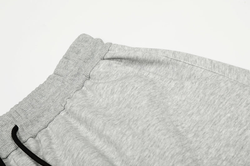 Curved Stripe Wide-Leg Sweatpants | Streetwear Track Pants