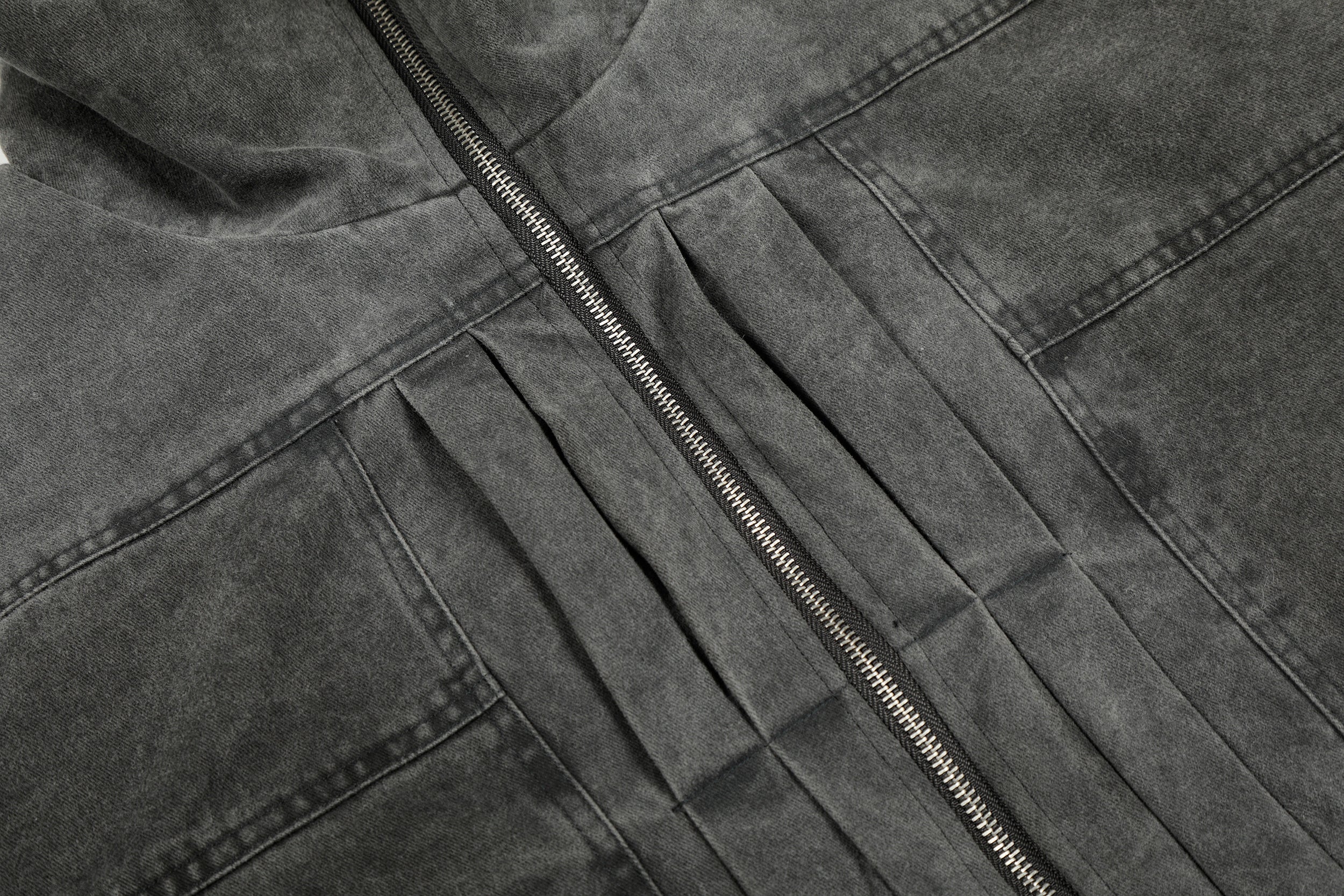 Omirad Washed Cotton Bomber Jacket | Vintage Streetwear