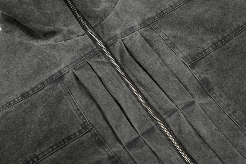 Omirad Washed Cotton Bomber Jacket | Vintage Streetwear