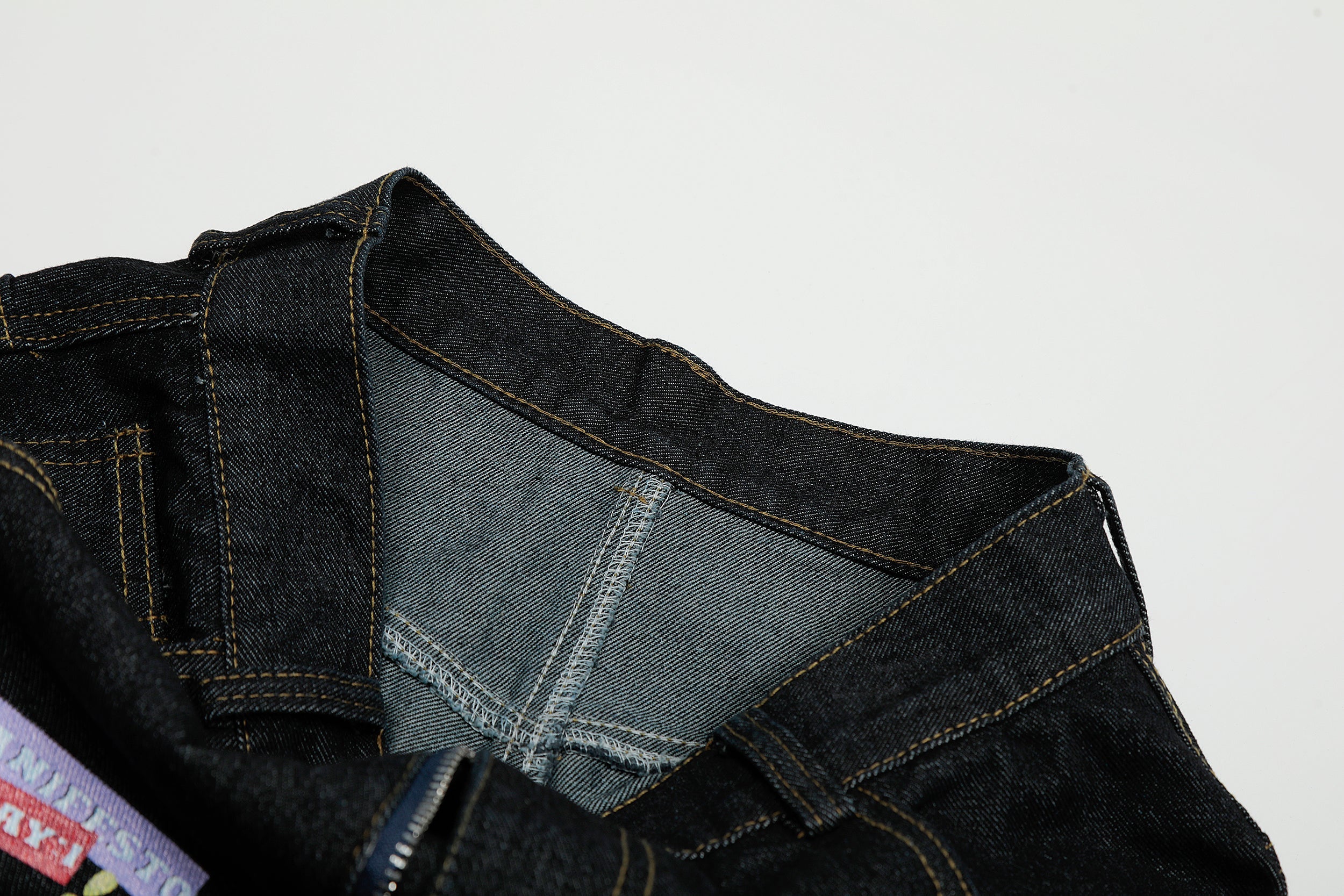 Graphic Patch Wide-Leg Denim Pants | Y2K Streetwear Jeans