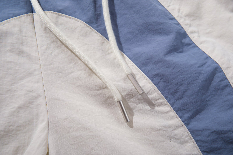 Omirad Graphic Panel Track Pants | Wide-Leg Streetwear