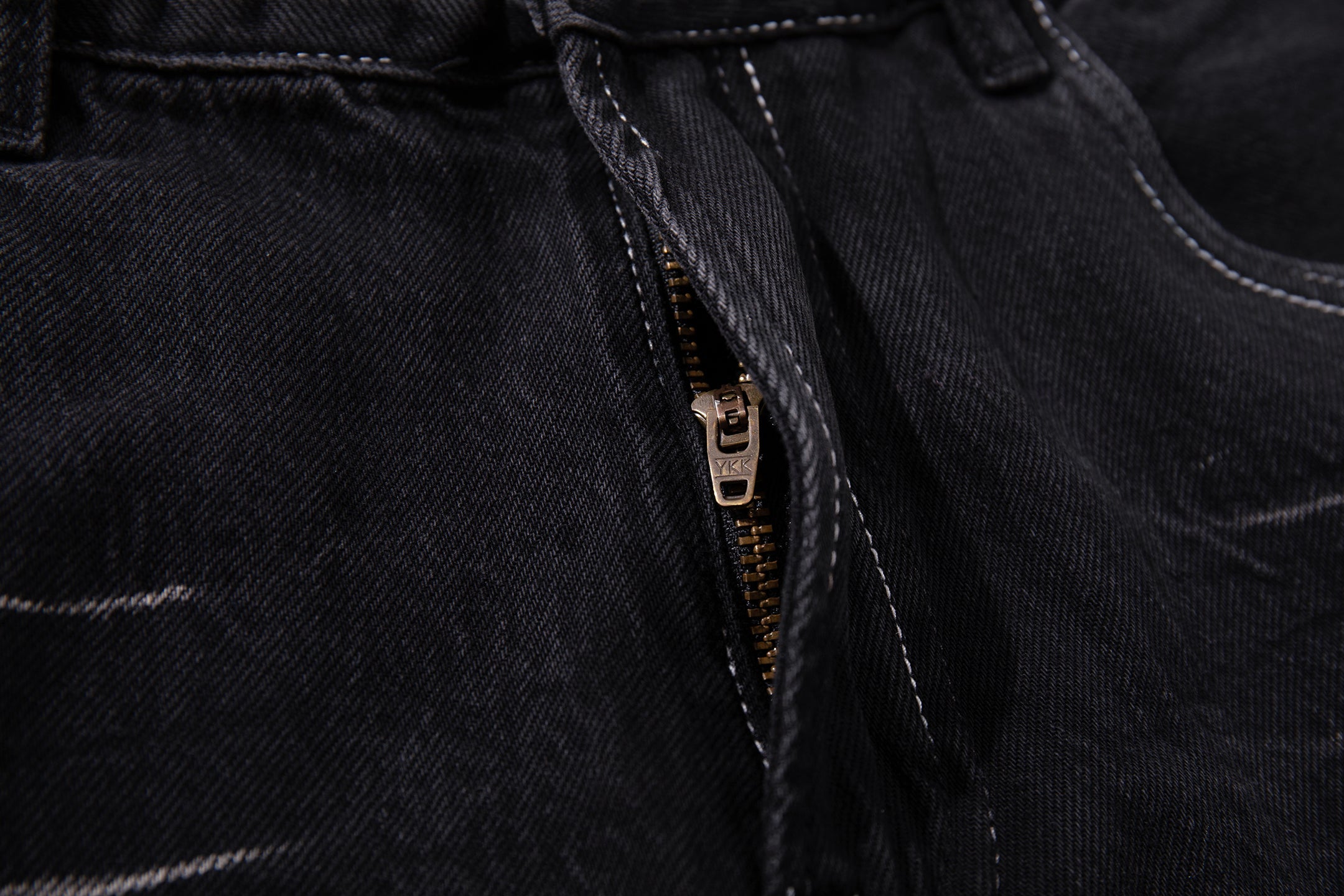 Omirad Minimal Fade Wide-Leg Jeans | Dark Wash Streetwear Denim