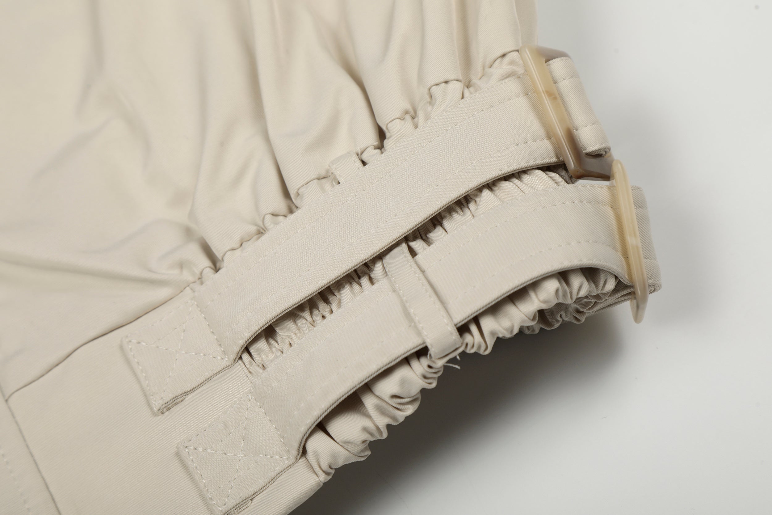 Utility Stand Collar Cropped Jacket | 100% Cotton