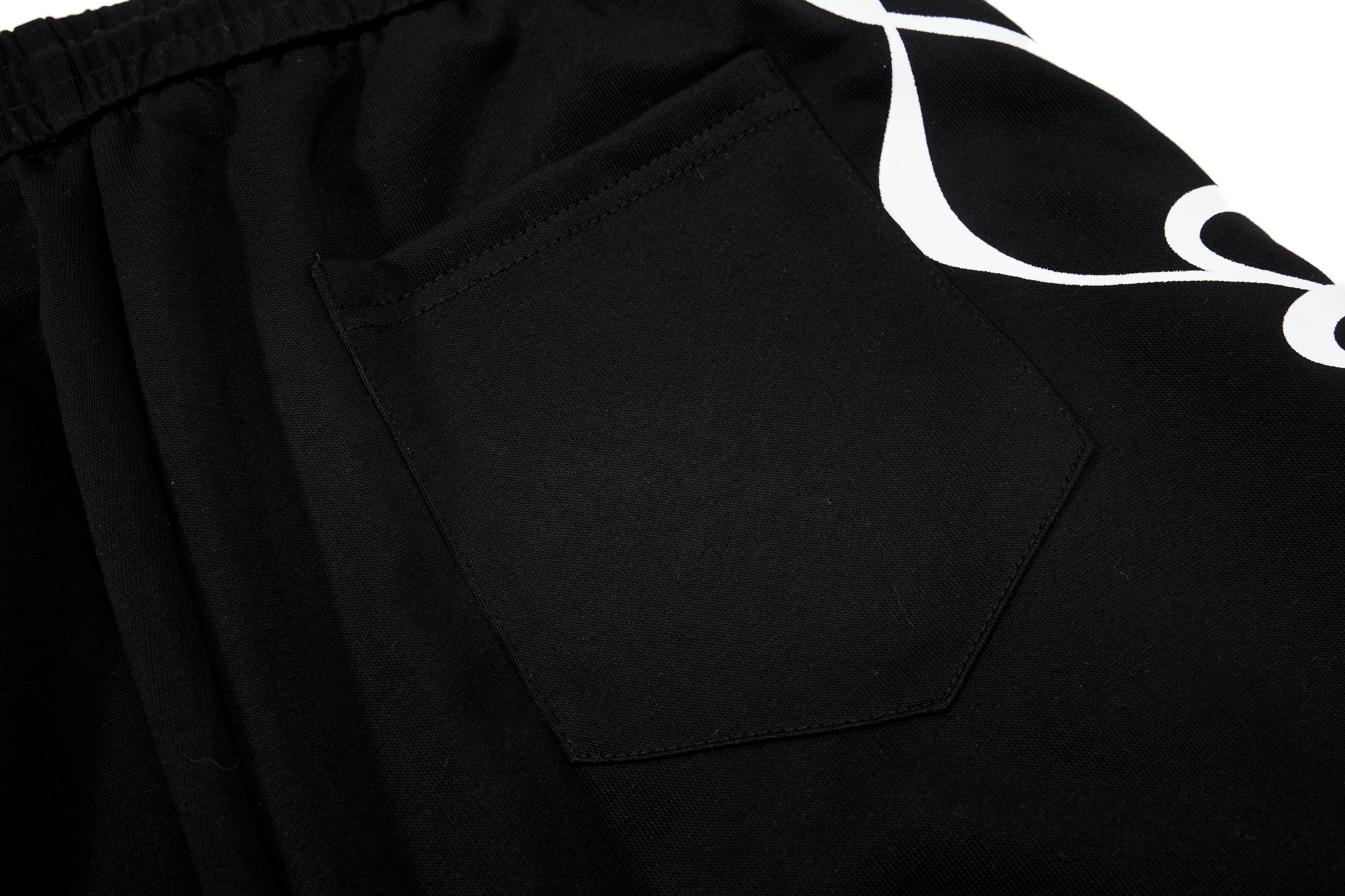 Omirad Script Stripe Wide-Leg Sweatpants | Streetwear