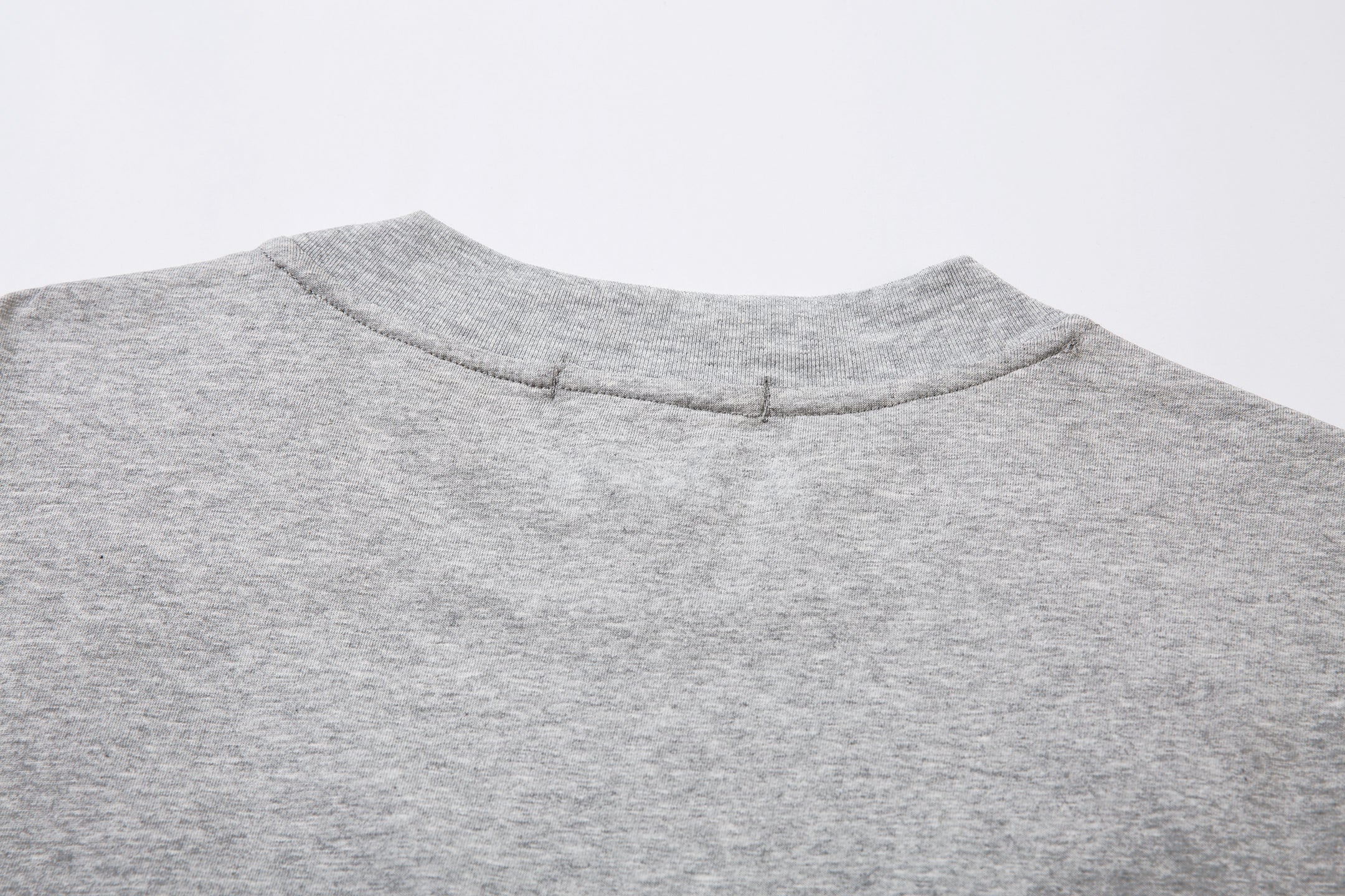 Omirad Structured Panel Long Sleeve Tee | Metal Ring Detail