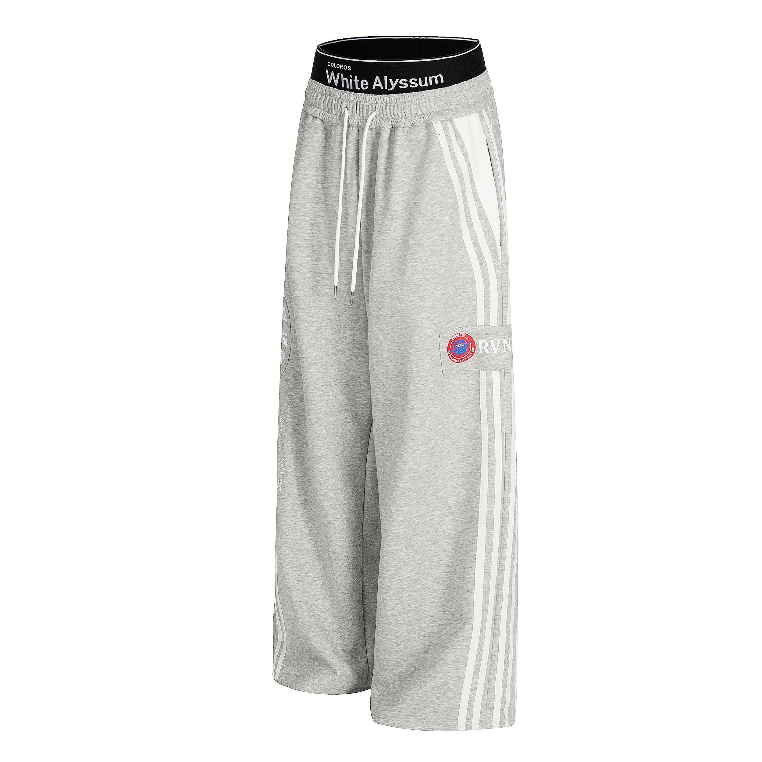 Varsity Stripe Wide-Leg Track Pants | Streetwear Sweatpants