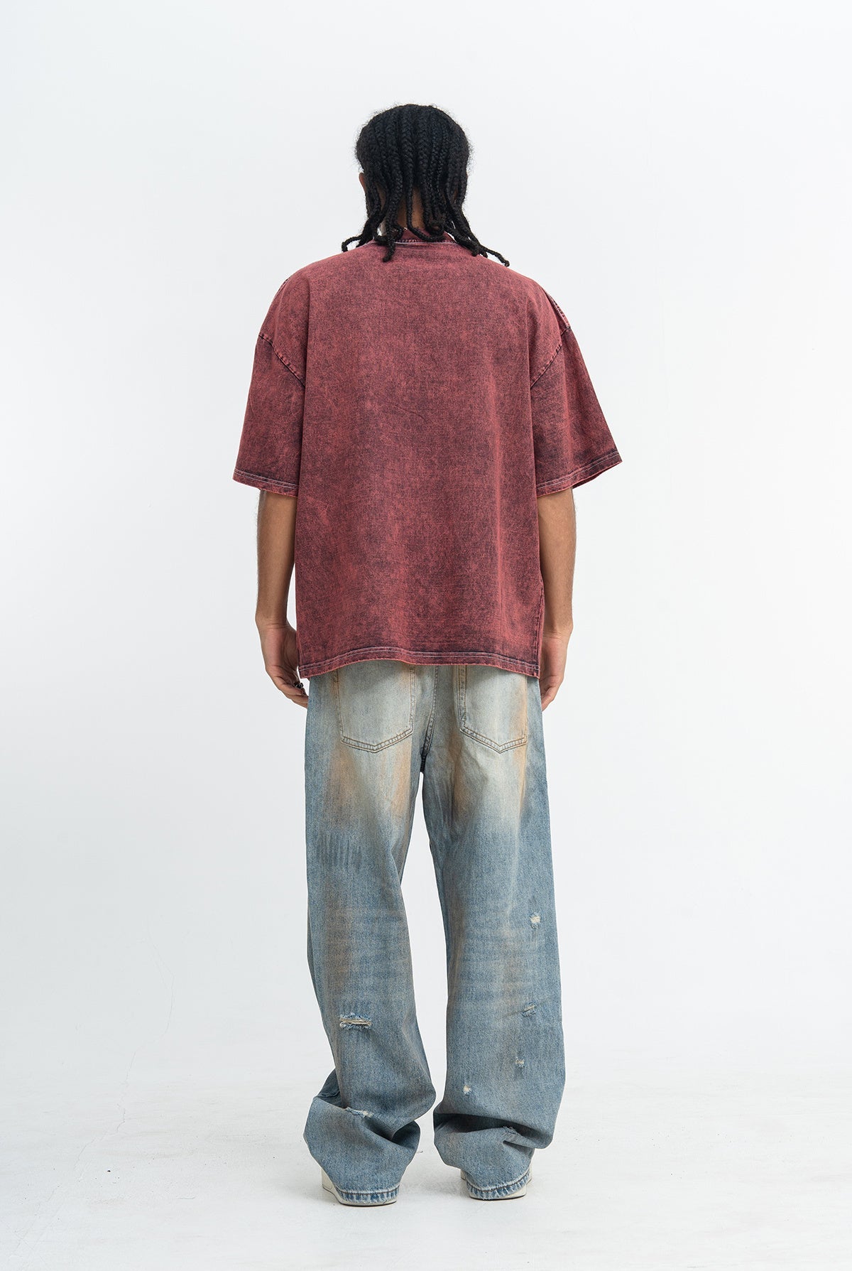 Omirad Hollow Eyes Atlanta Story Vintage Washed Graphic Tee