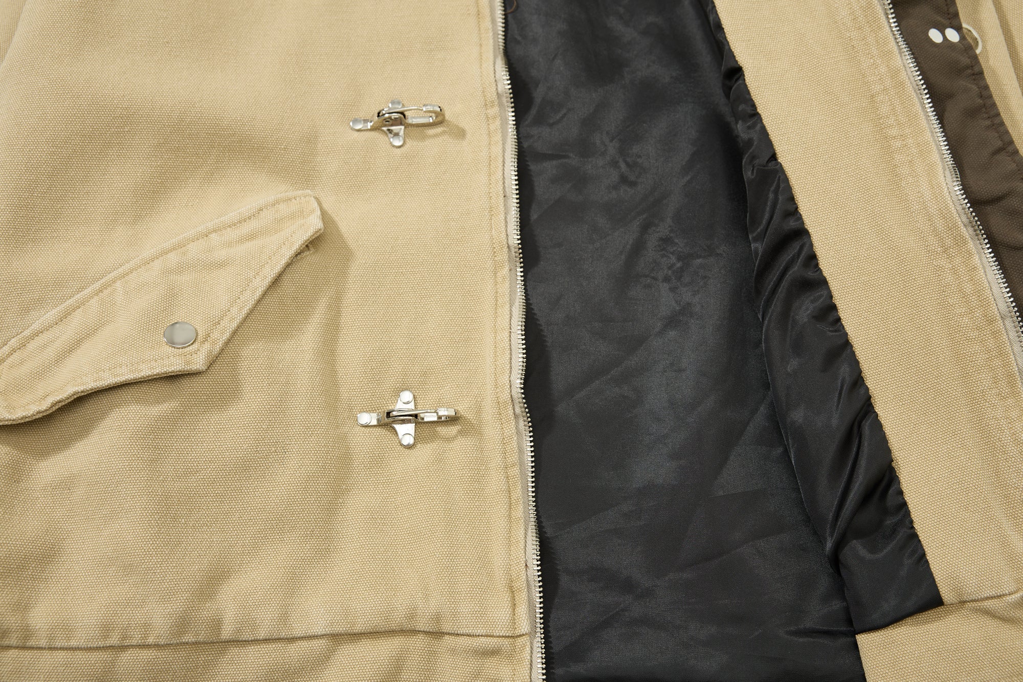 Omirad Classic Toggle Work Jacket | Cropped Utility Jacket