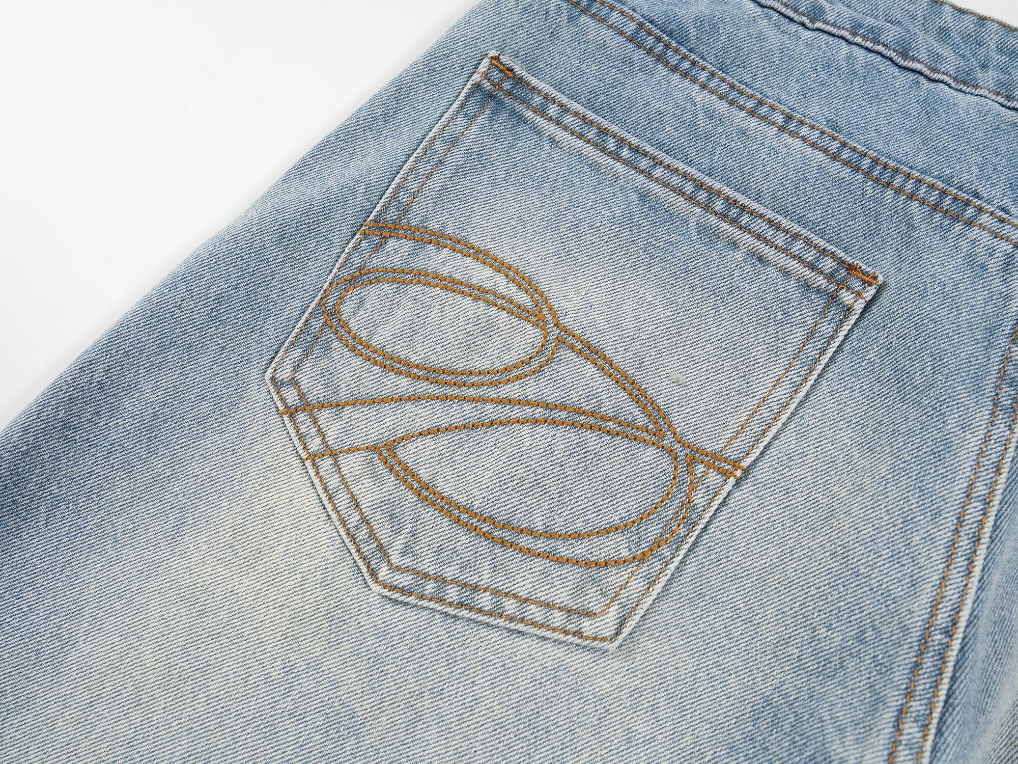 Omirad SP2 Retro Faded Balloon Jeans | Wide Leg Denim