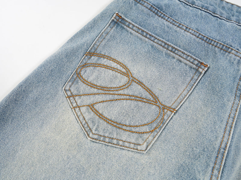 Omirad SP2 Retro Faded Balloon Jeans | Wide Leg Denim