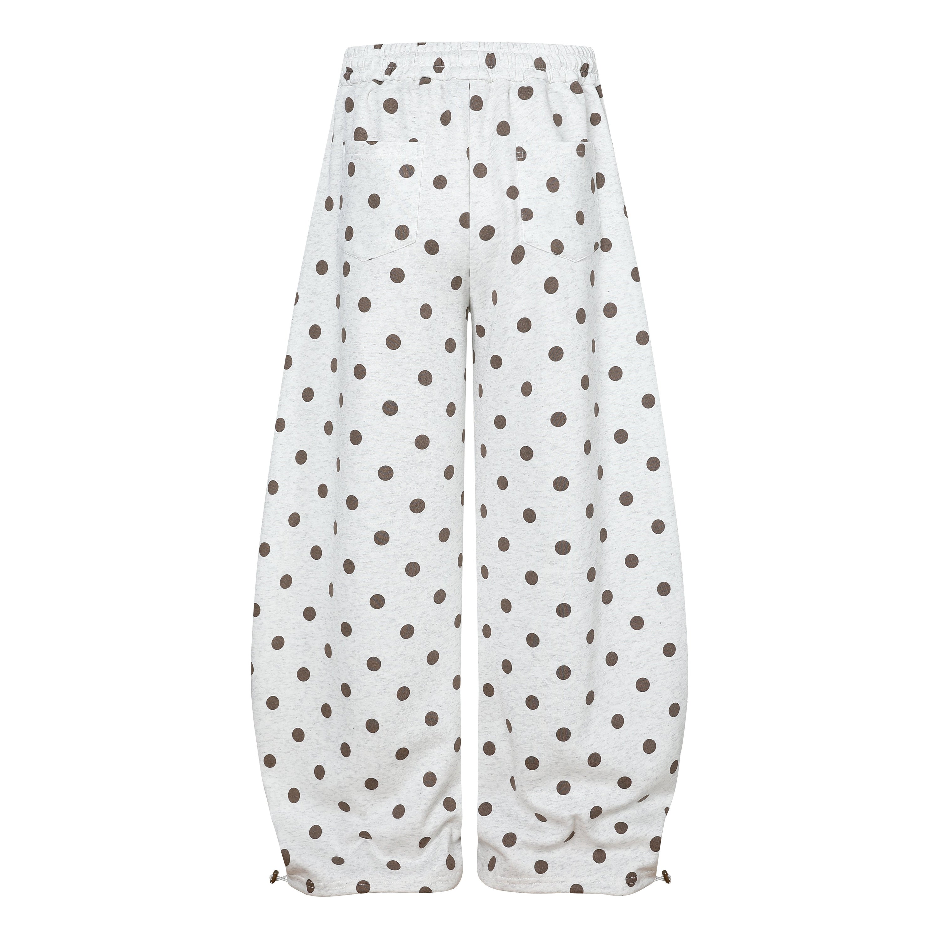 Omirad Star Print Wide-Leg Sweatpants | Streetwear