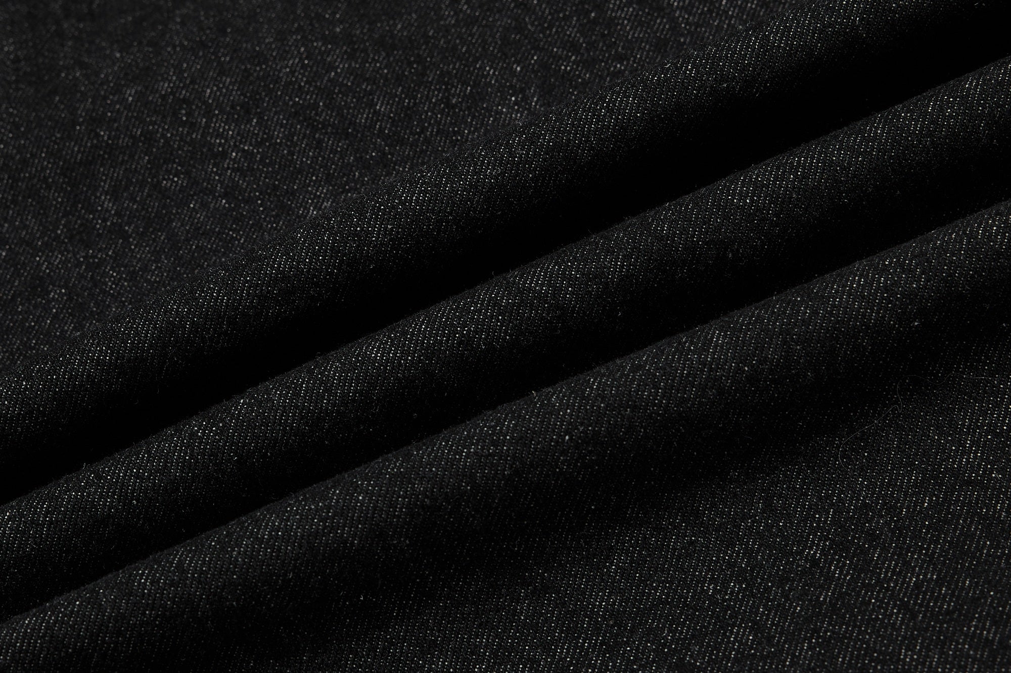 Asymmetric Button Denim Shorts | Wide-Leg Black Streetwear