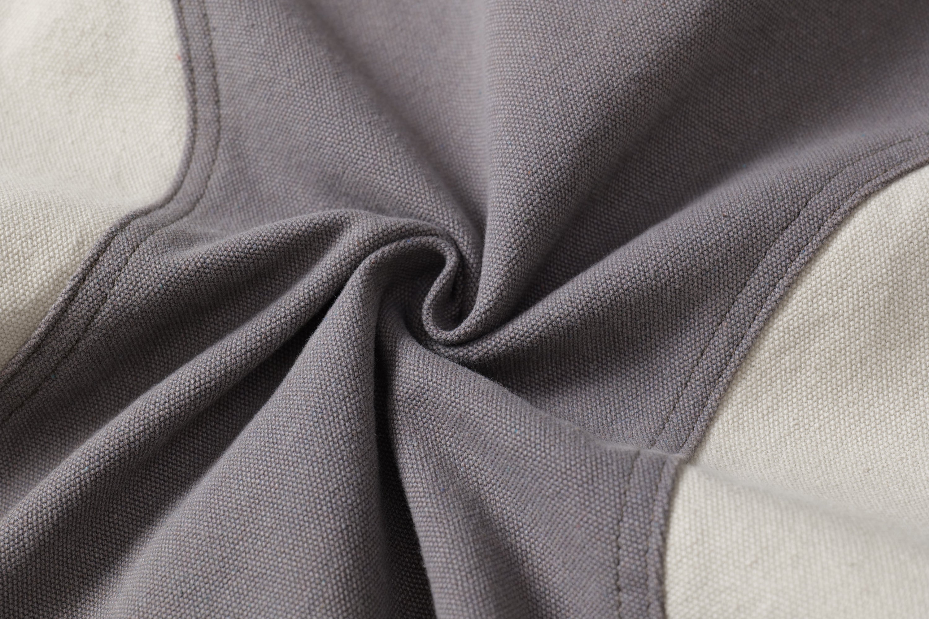 Two-Tone Curved Panel Bomber Jacket | Relaxed Street Fit