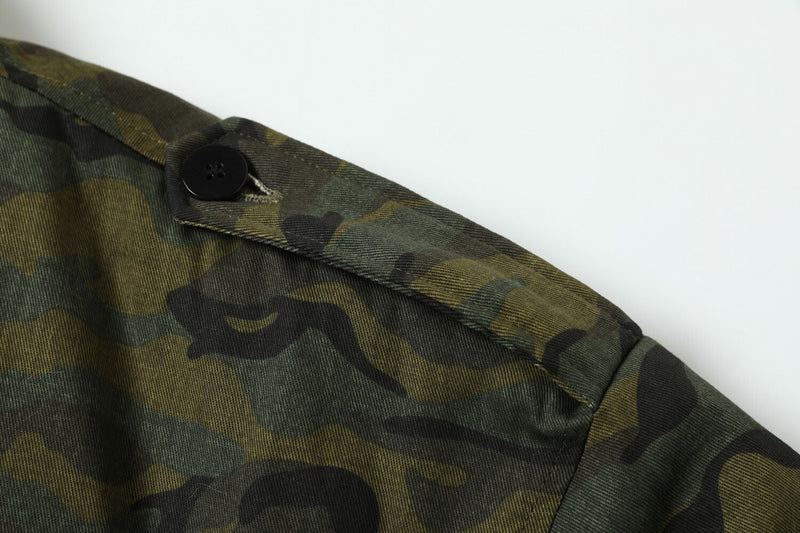 Omirad Camo Fur-Lined Jacket | Military Streetwear
