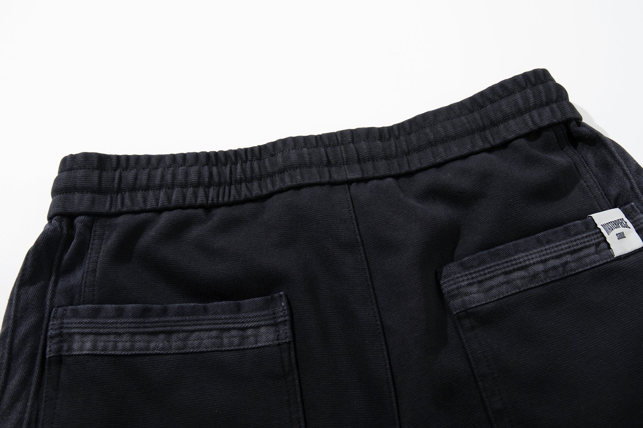Omirad Utility Panel Barrel Pants | Black Streetwear