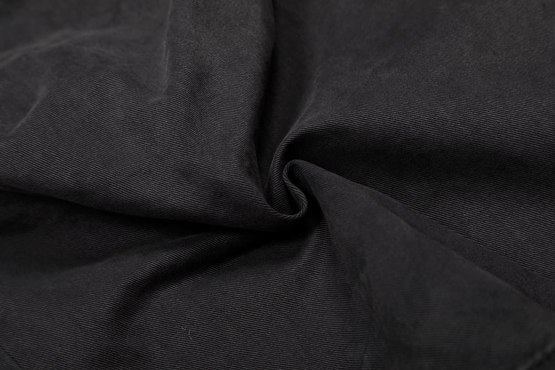 Heavy Cargo Pocket Wide-Leg Pants | Washed Cotton Streetwear