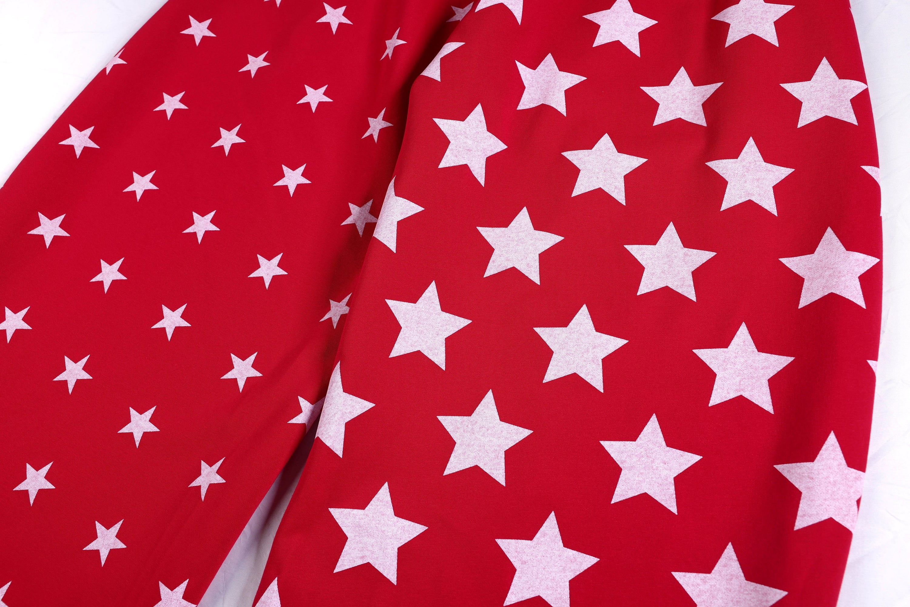 Starfield Wide-Leg Sweatpants | All-Over Star Print Streetwear
