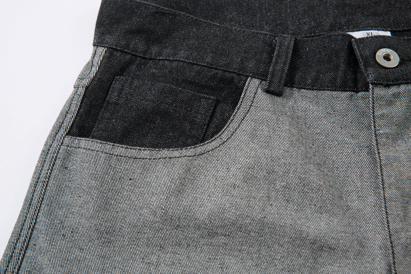 Tribal Graphic Wide-Leg Jeans | Oversized Streetwear Pants
