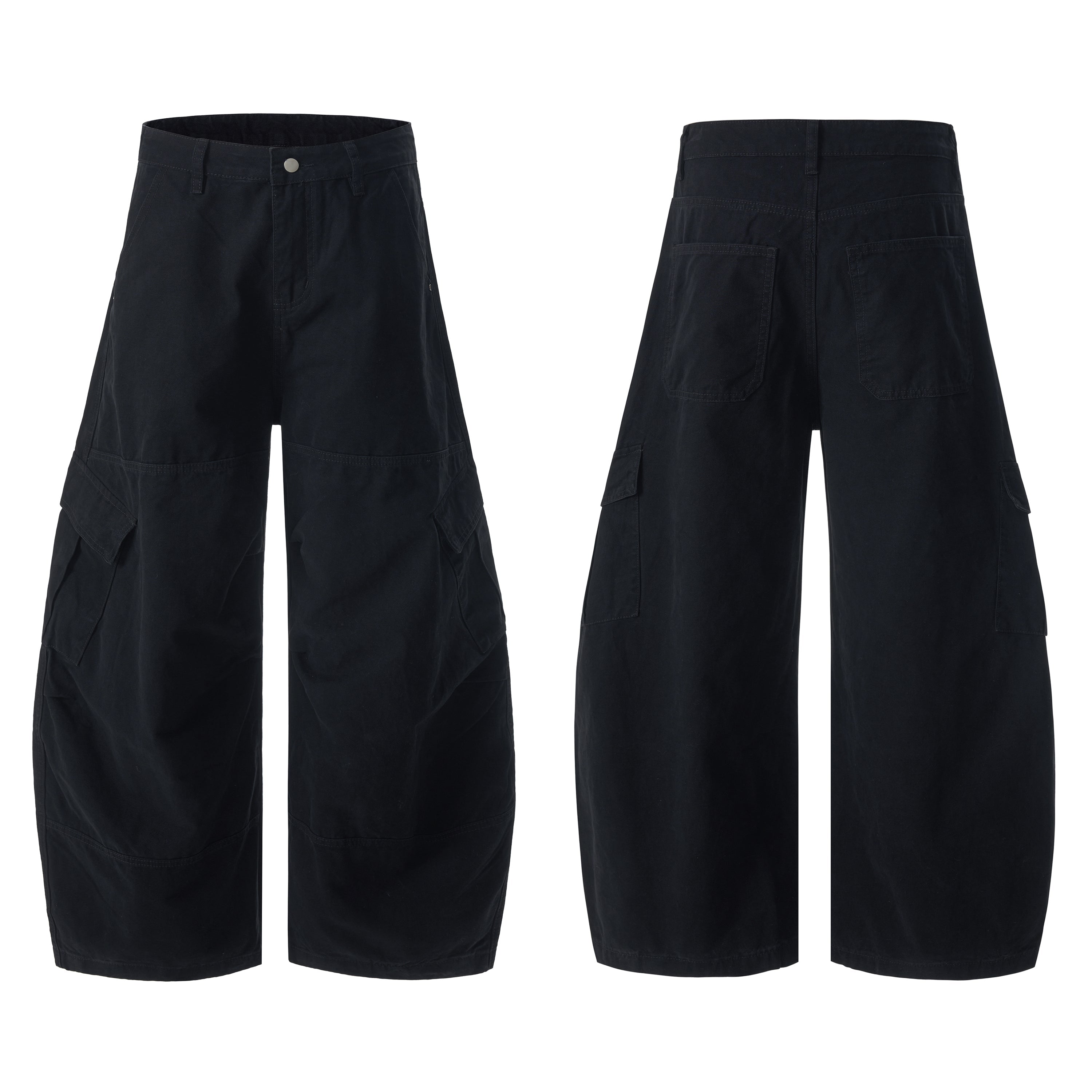 Omirad Heavy Cargo Wide-Leg Pants | Oversized Streetwear