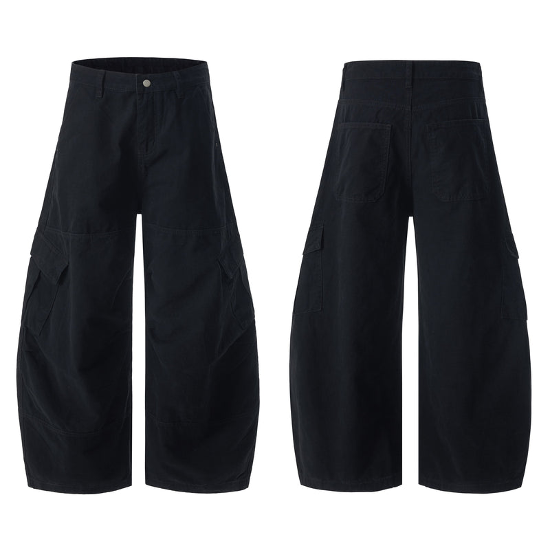 Omirad Heavy Cargo Wide-Leg Pants | Oversized Streetwear