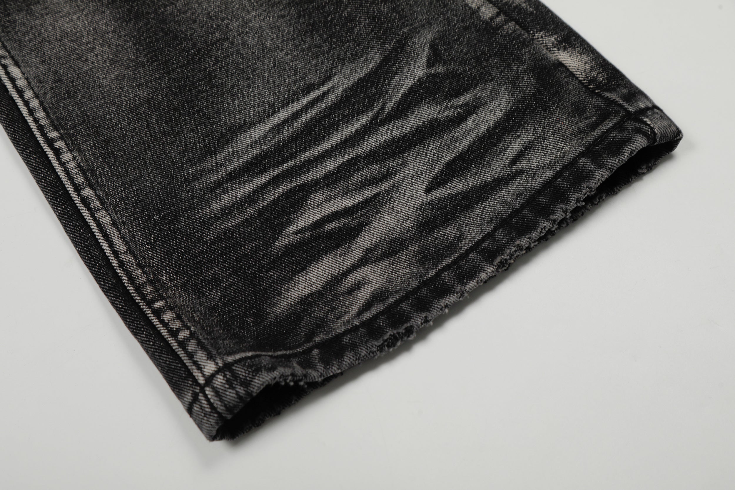 Omirad Washed Wide-Leg Denim Pants | Athletic Blend