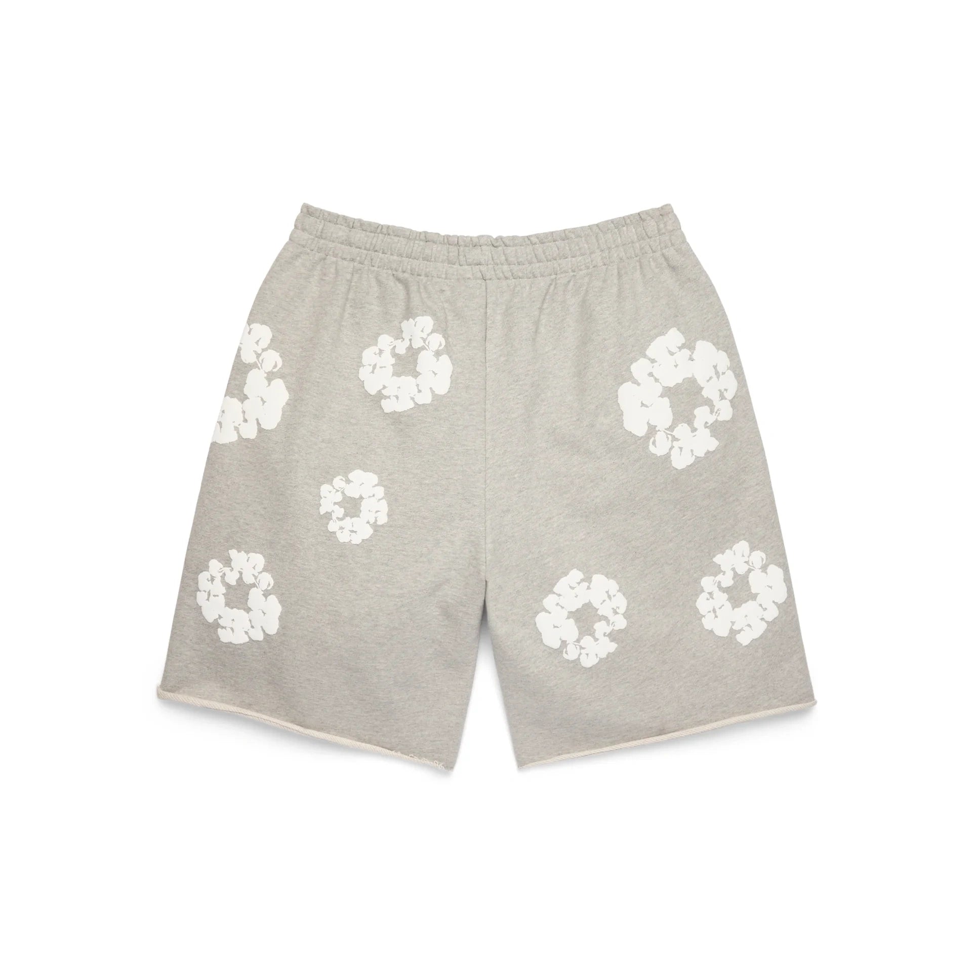 Denim Tears Cotton Wreath Sweat Shorts – Grey Heather