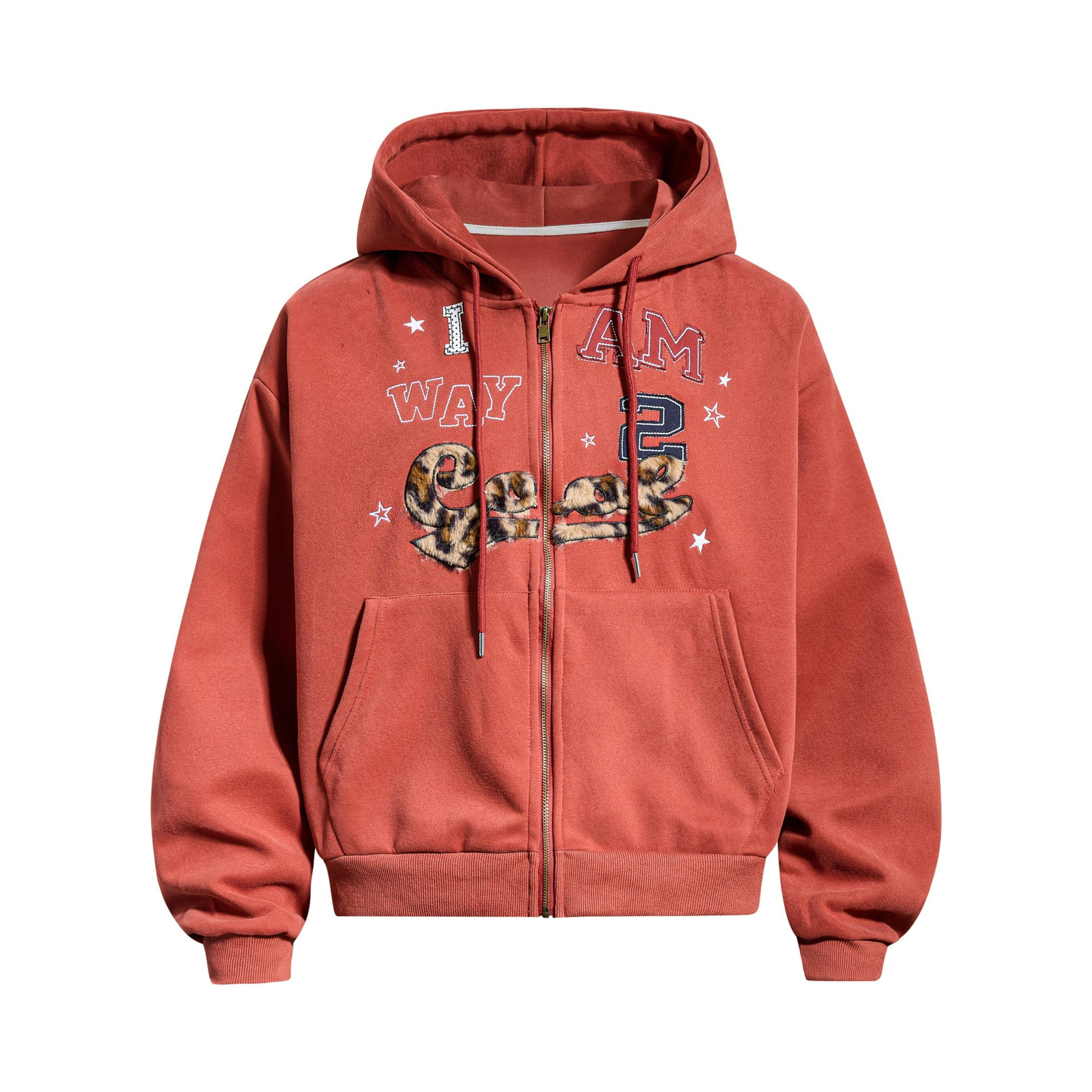 Vintage Graphic Zip-Up Hoodie | Streetwear Statement Fleece
