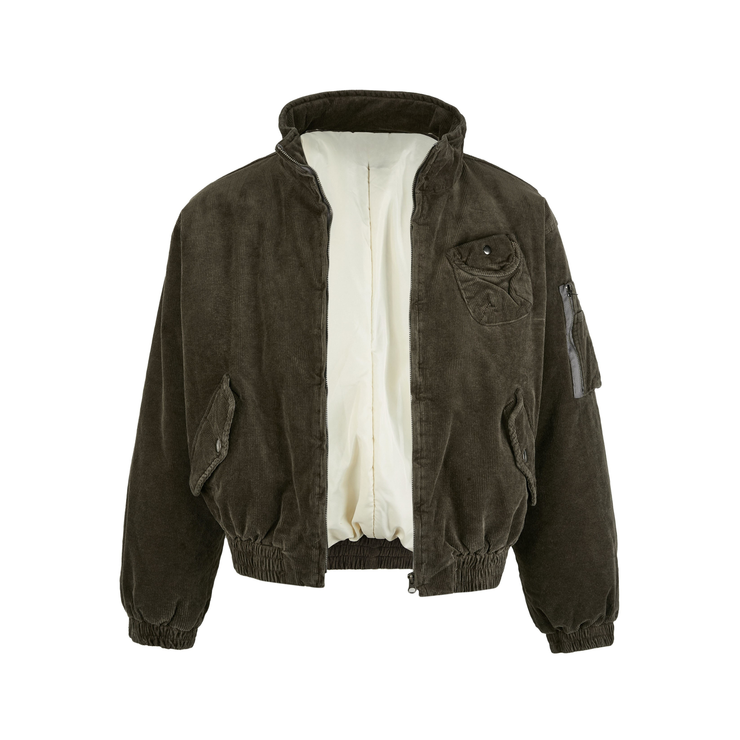 Omirad Corduroy Utility Bomber Jacket | Streetwear