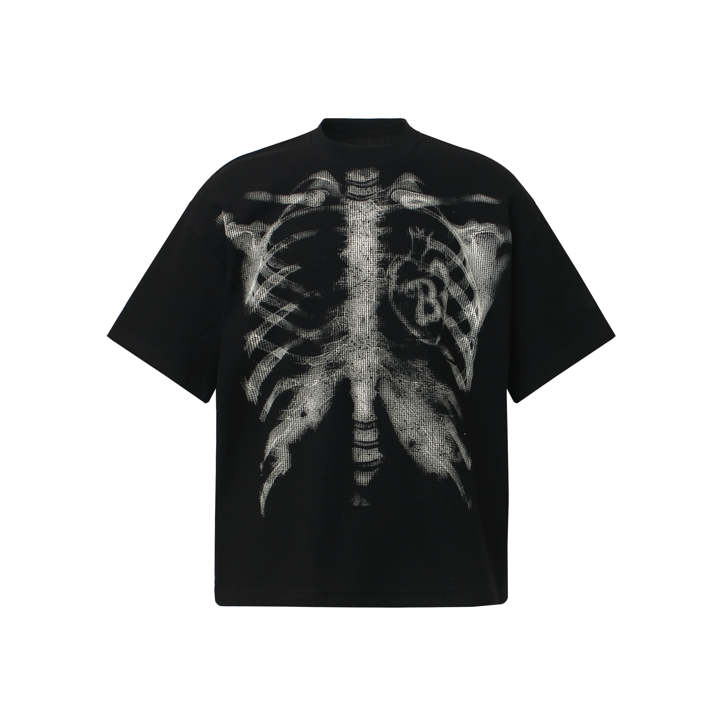 Omirad X-Ray Ribcage Graphic Tee | Streetwear Skeleton Print