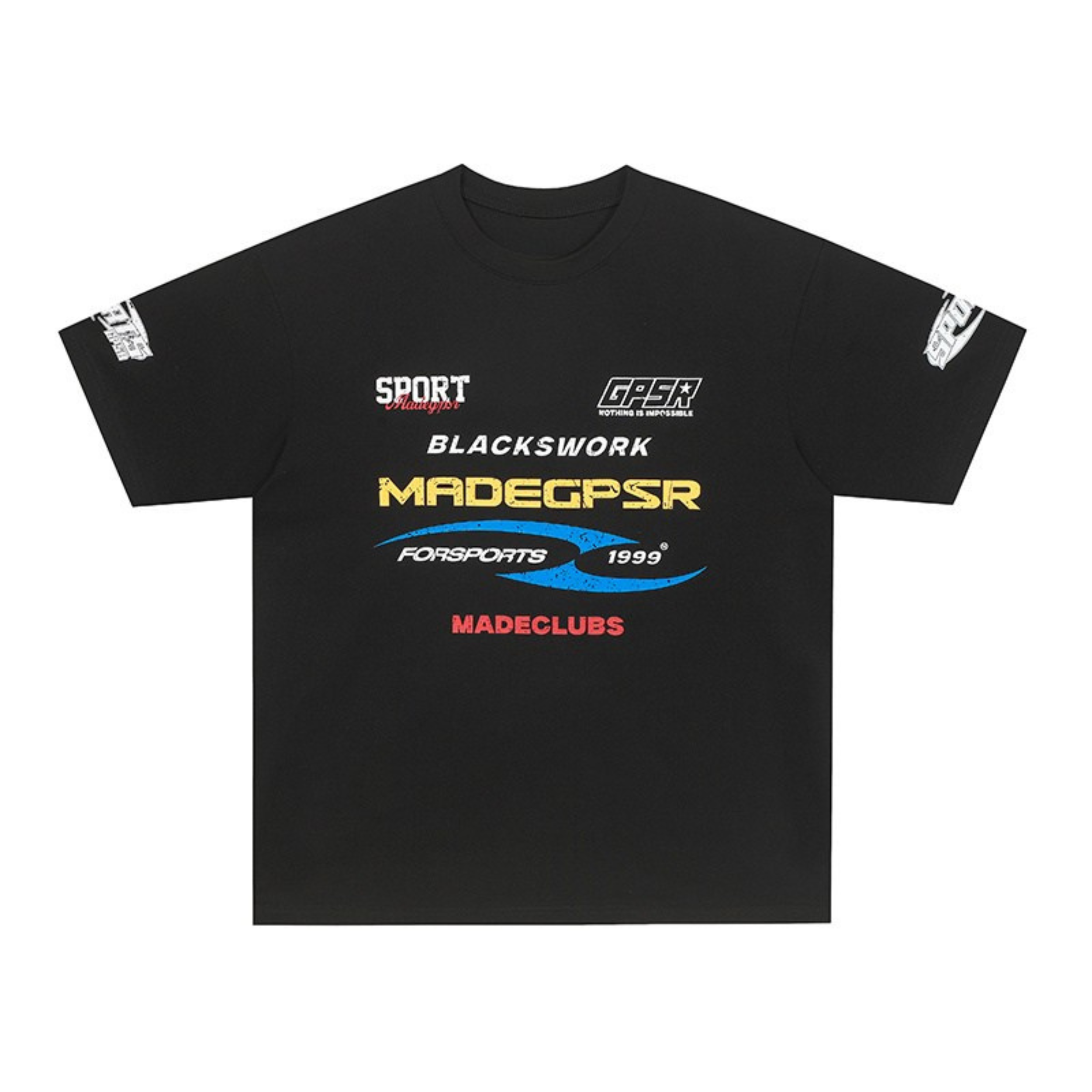 Blackworks Racing Graphic Cotton Tee | Motorsport Streetwear