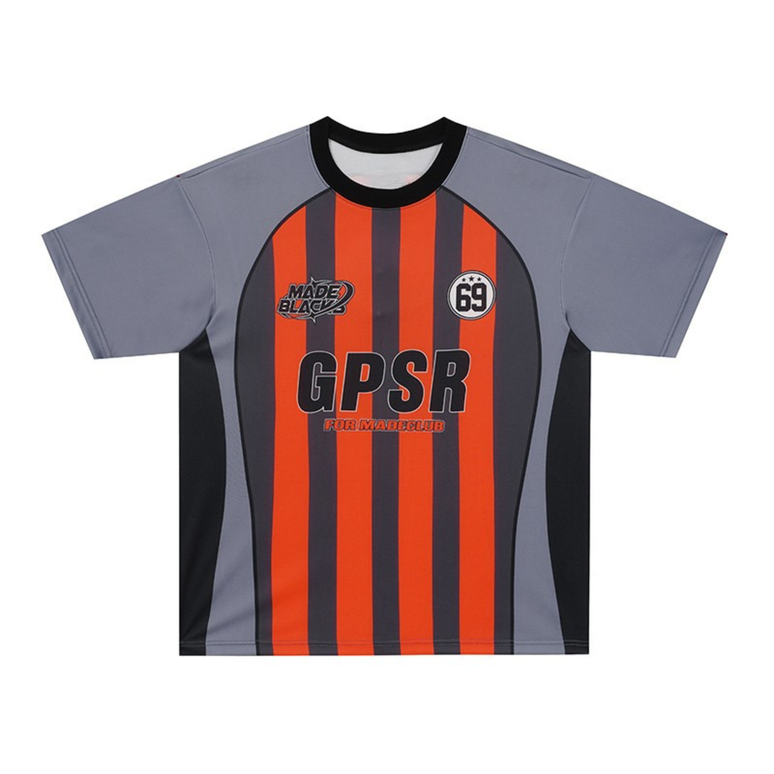 GPSR Vertical Stripe Performance Football Jersey | No. 69
